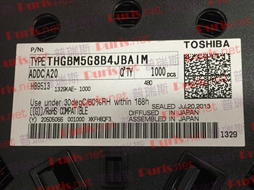THGBM5G8B4JBAIM 32GB 169ball eMMC 4.41a Toshiba
