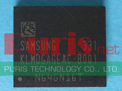 KLMDGAGEAC-B001 128GByte 153ball eMMC 4.51 Samsung