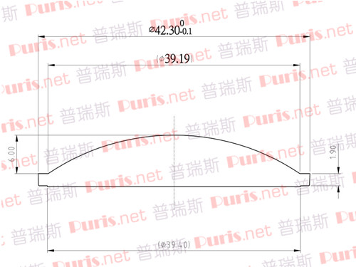 P70406 VR专用高透光率低畸变消色差透镜