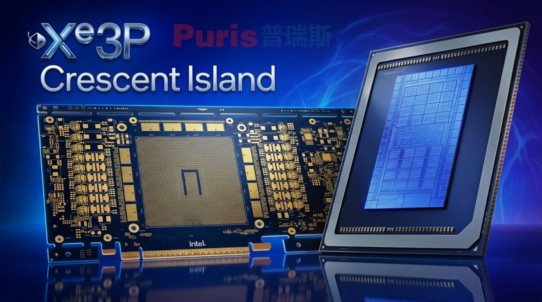 英特尔独显的第二个去处：超大Xe3P数据中心GPU PCB曝出，搭配高达160GB显存